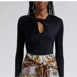 FARM Rio NWT Black Long Sleeve Bodysuit